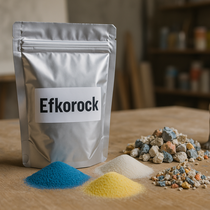 Efkorock - biela keramická hmota do exteriéru