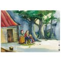 Janko a Marienka - obrazové karty pre divadlo Kamishibai, 12 ks