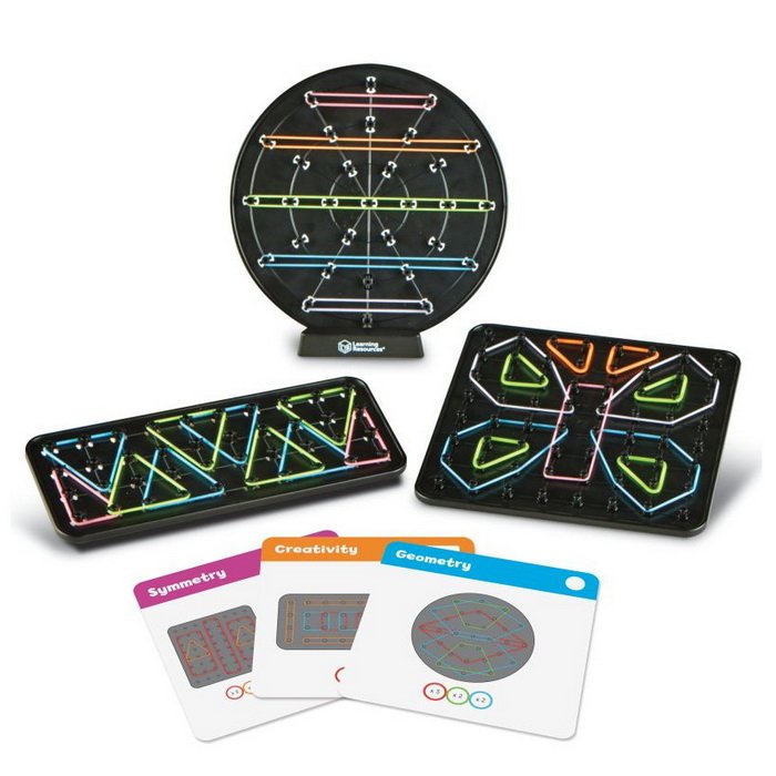 Learning Resources Geoboard doštičky s predlohami