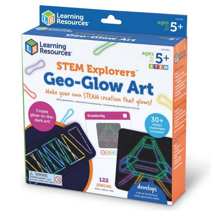 Learning Resources Geoboard doštičky s predlohami