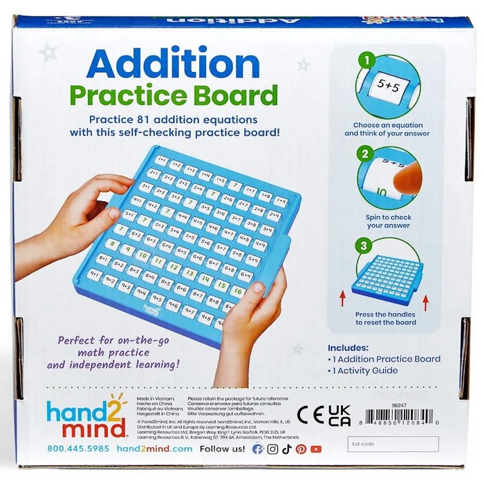 Learning Resources Tabuľka na sčítavanie
