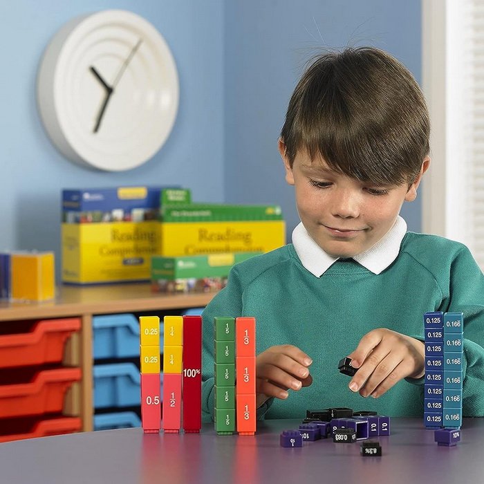 Learning Resources Zlomkové veže, 51 ks