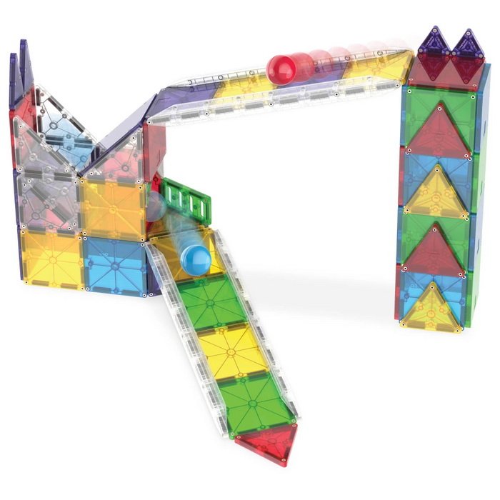 MagnaTiles Guličková dráha Deluxe, 90 ks