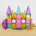 MagnaTiles Magnetická stavebnica microMAGS Zámok, 48 dielov