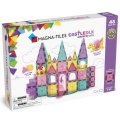 MagnaTiles Magnetická stavebnica microMAGS Zámok, 48 dielov