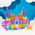 MagnaTiles Magnetická stavebnica microMAGS Zámok, 48 dielov