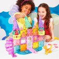 MagnaTiles Magnetická stavebnica microMAGS Zámok, 48 dielov