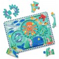 Melissa Puzzle Oceán s ozubenými kolieskami, 18 ks
