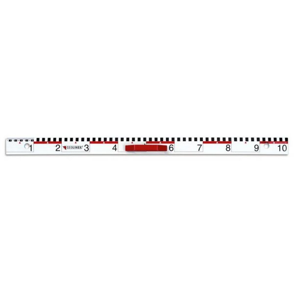 Nemagnetické tabuľové pravítko, 100 cm