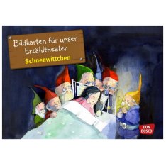 Snehulienka - obrazové karty pre divadlo Kamishibai, 12 ks