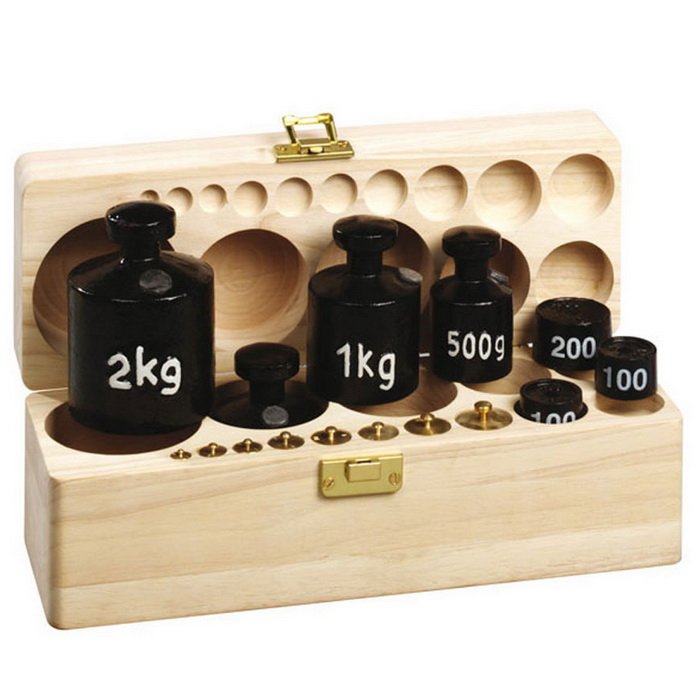 Betzold Liatinové a mosadzné závažia, 5 kg