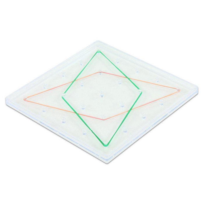 Betzold Školská sada s 30 geometrickými tabuľami geoboard