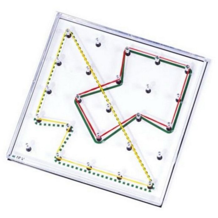 Betzold Pracovné karty pre geoboard, pre 2 a viac gumičiek, 12 ks