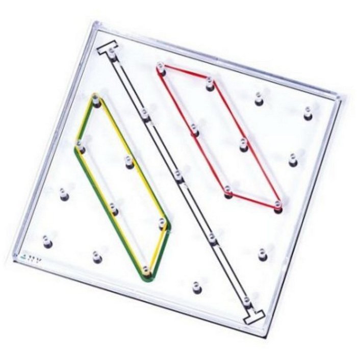 Betzold Pracovné karty pre geoboard - Zrkadlová symetria, 12 ks