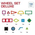 GeoSmart Wheel Set Deluxe, 192 ks