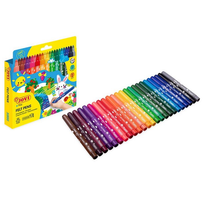 Jovi Fixky hrubé Maxi, 24 ks