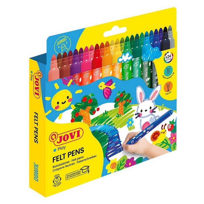 Jovi Fixky hrubé Maxi, 24 ks