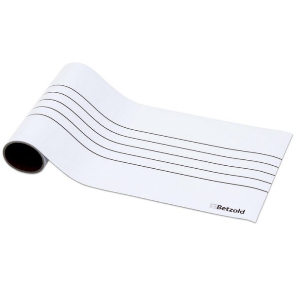 Magnetická notová osnova, dĺžka 195 cm