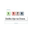 Slovné druhy - okóduj vetu