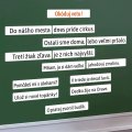 Slovné druhy - okóduj vetu