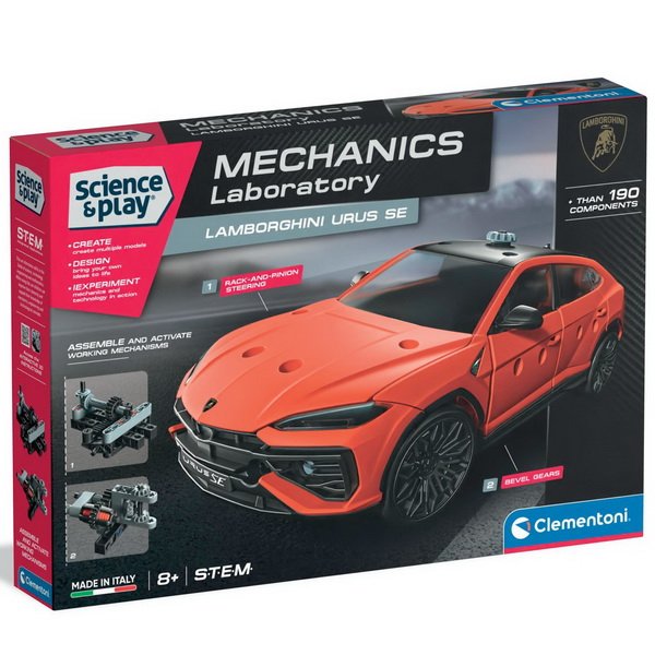 Clementoni Mechanické laboratórium Lamborghini Urus SE, 190+ dielikov
