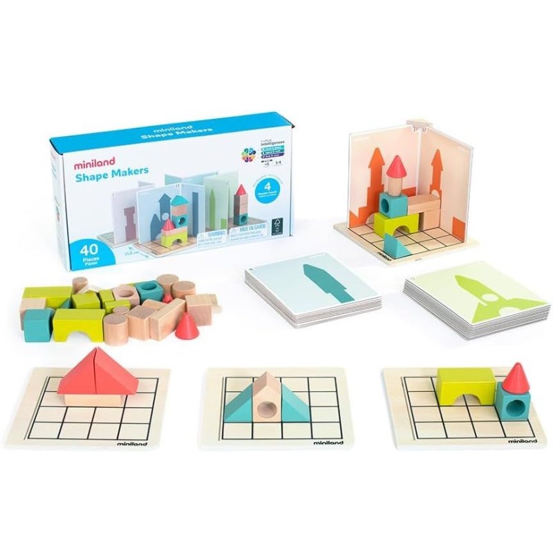 Miniland 3D Tvary a tiene
