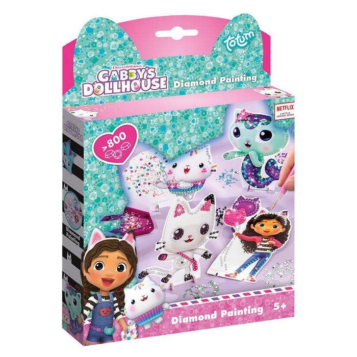 Totum Gabby's Dollhouse diamantové štúdio