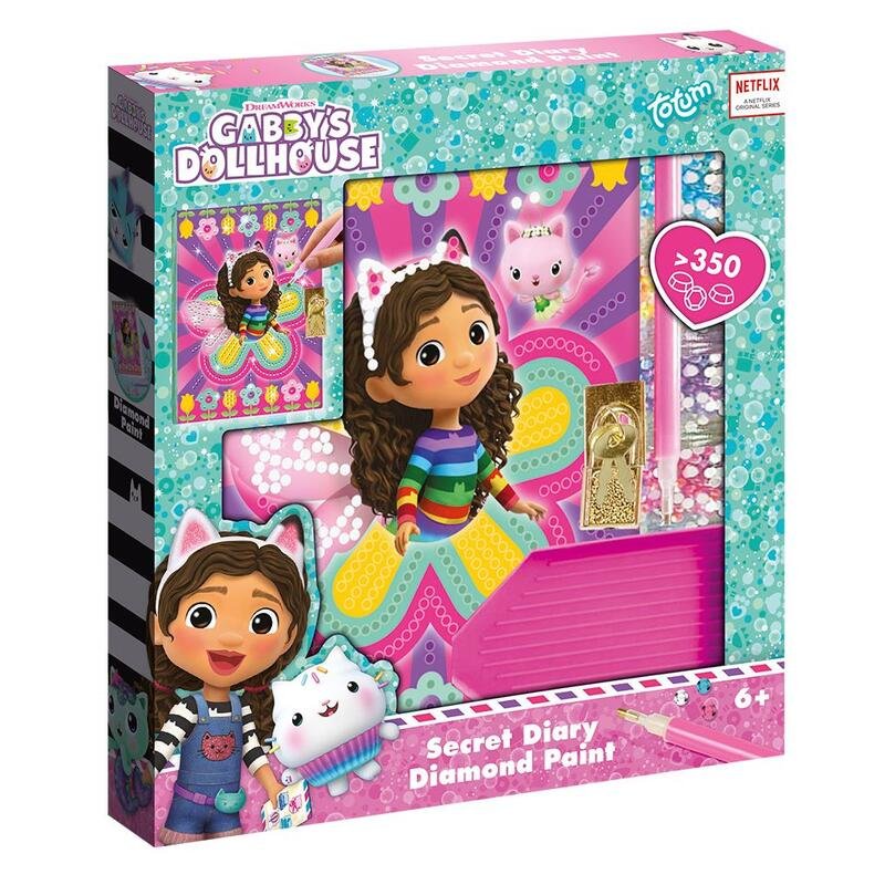 Totum Diamantový denník Gabby's Dollhouse