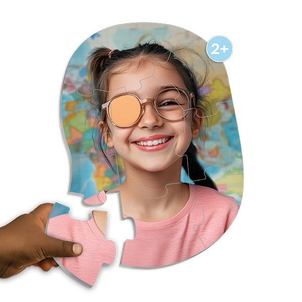 Maxipuzzle Rozmanitosť v mojej škole, sada 10 ks