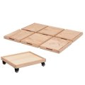 Betzold Drevený vozík s kockami Natur (set 1) 159 dielikov