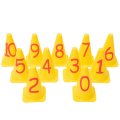 Betzold Kužele s číslami 0-10, 22 cm