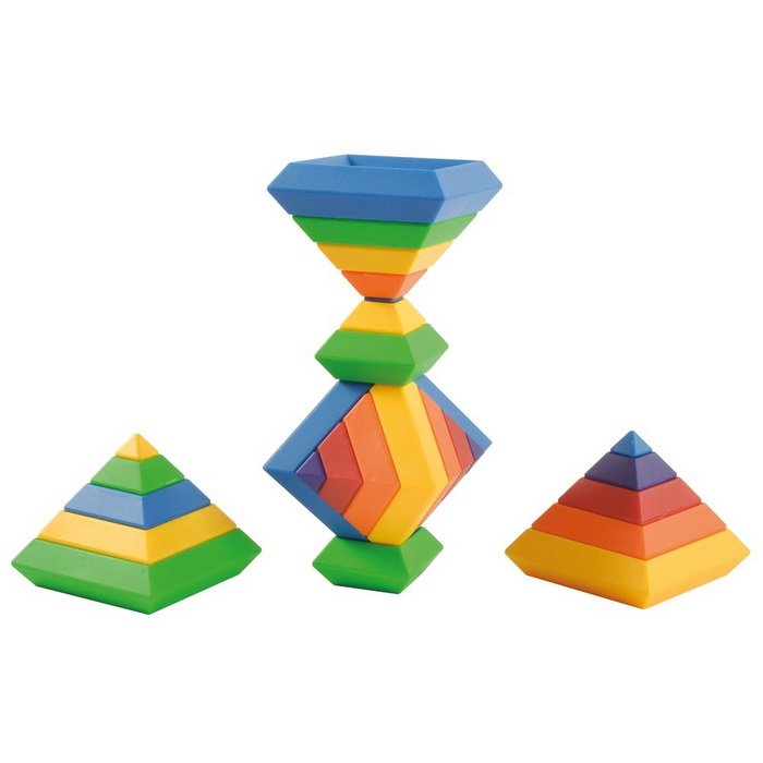 Eduplay Školská stavebnica Pyramídy, 60 dielikov