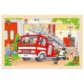 Goki Obojstranné puzzle Záchranári, 48 dielikov
