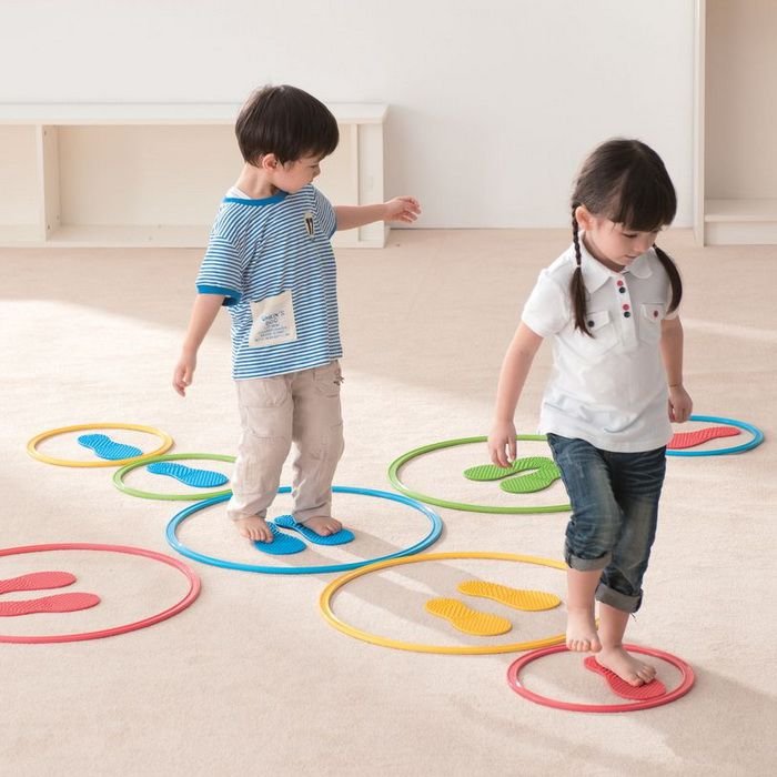 Weplay Farebné obruče, 4+4 ks