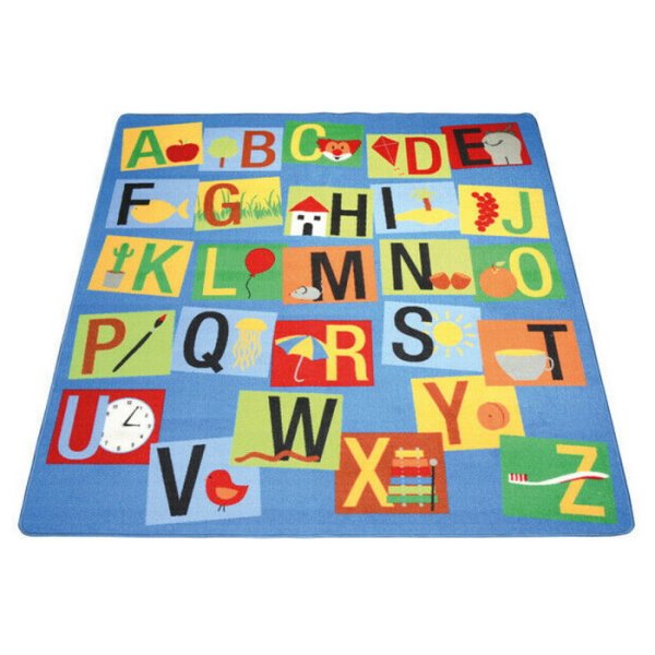 Eduplay Hrací koberec Abeceda, 200 x 200 cm