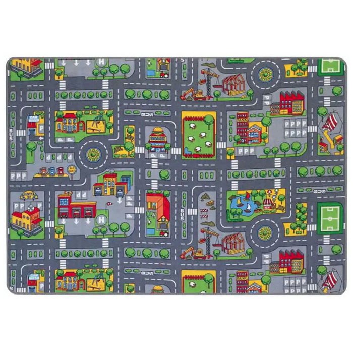 Eduplay Hrací koberec Mesto, 200 x 140 cm
