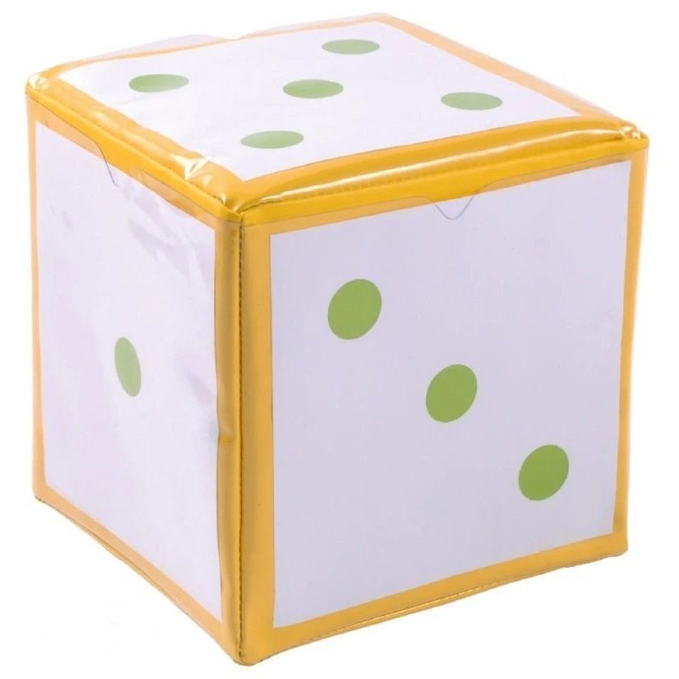 Eduplay Hracie kocky s vreckami, 4 ks