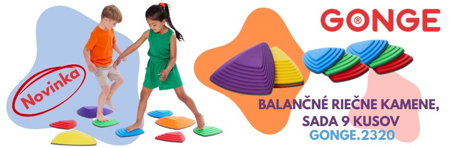 Gonge Riečne balančné kamene, 9 ks