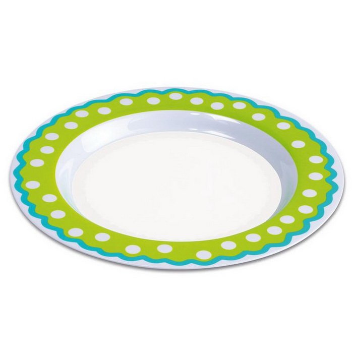 Betzold Plytký tanier Bodka, Ø 22 cm