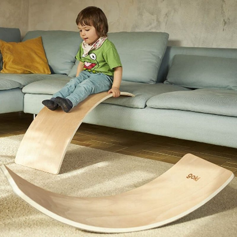 Goki Drevený balančný oblúk, 82 cm