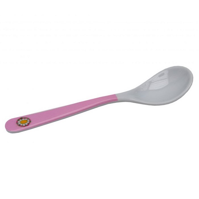 MU Detská lyžička ružová 15 cm, 10 ks