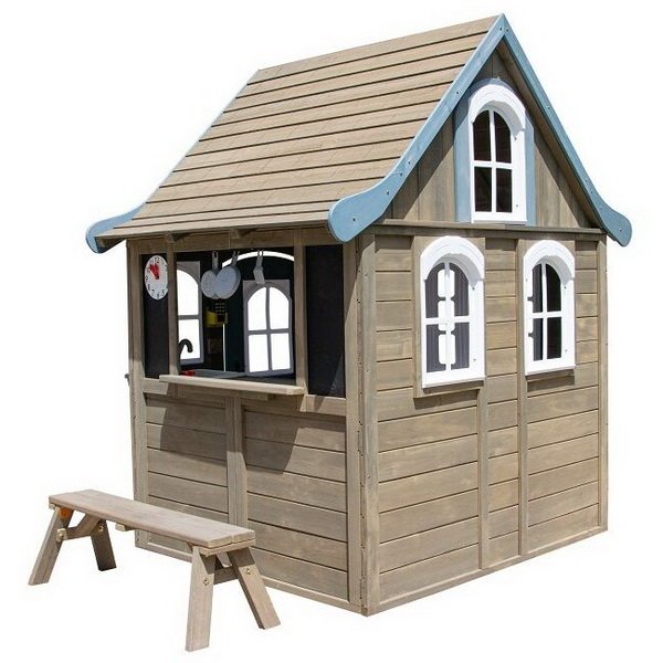 2Kids Toys Záhradný domček Ondrej s lavičkou