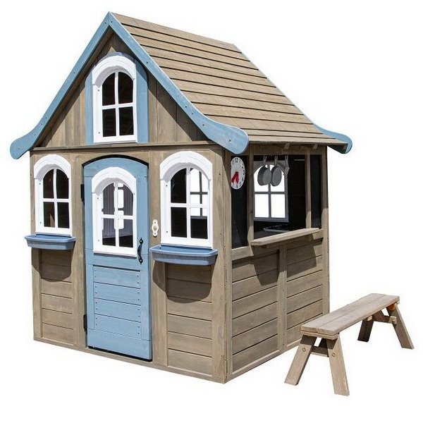 2Kids Toys Záhradný domček Ondrej s lavičkou