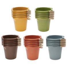 Betzold Detské vedierka ø 16 cm, sada 5 ks