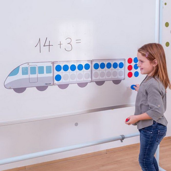 Betzold Magnetický číselný vlak do 20, 100 cm