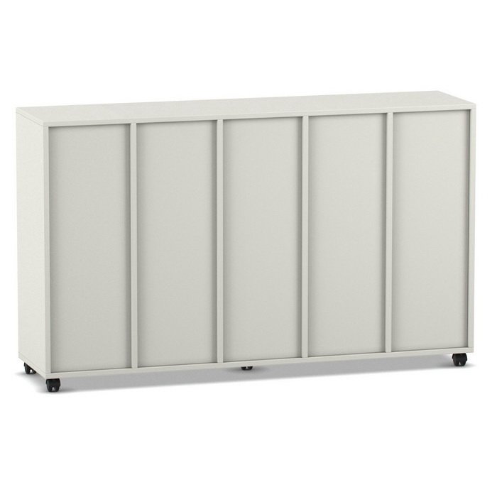 Betzold Mobilný regál Flexeo® s 10 priečinkami, 98 cm