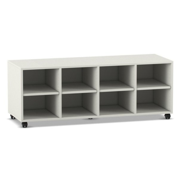 Betzold Mobilný regál Flexeo® s 8 priečinkami, 54 cm
