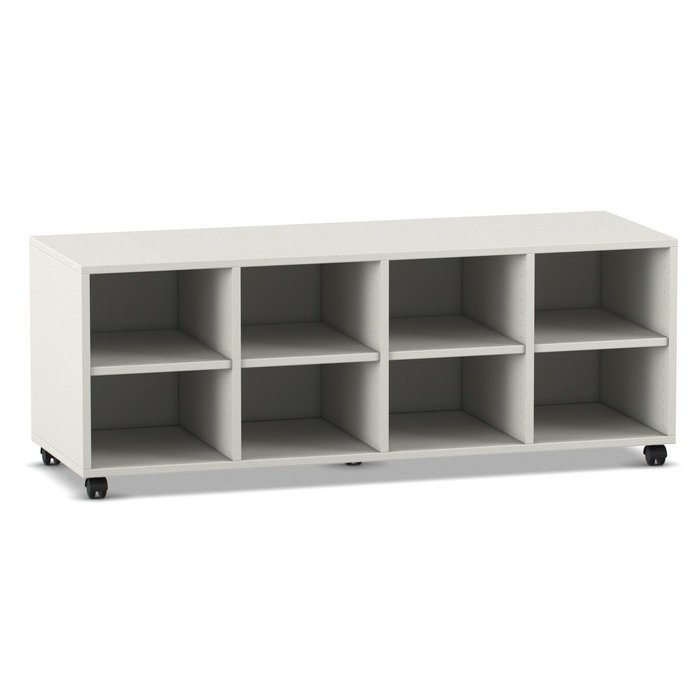 Betzold Mobilný regál Flexeo® s 8 priečinkami, 54 cm