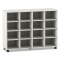 Betzold Mobilný regál Flexeo® so 16 priečinkami, 98 cm