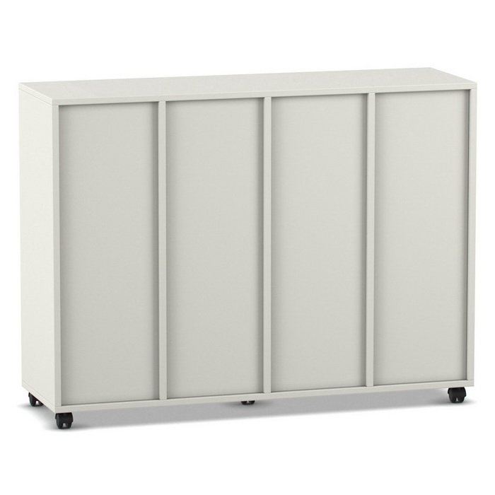 Betzold Mobilný regál Flexeo® so 16 priečinkami, 98 cm